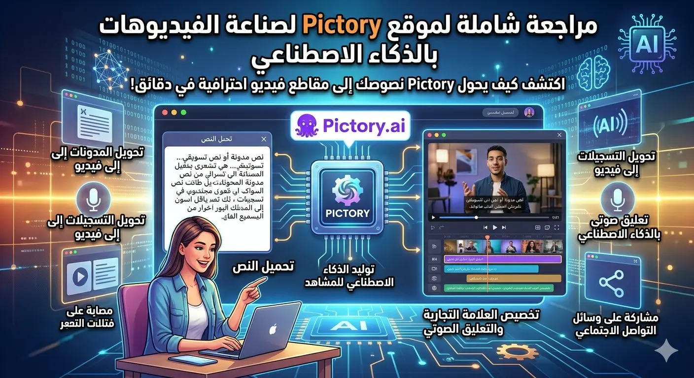 موقع Pictory