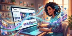 التعرف على موقع flow بديل موقع grok لتصميم فيديوهات بالذكاء الاصطناعي (أفضل أداة لإنشاء فيديو احترافي بسهولة)