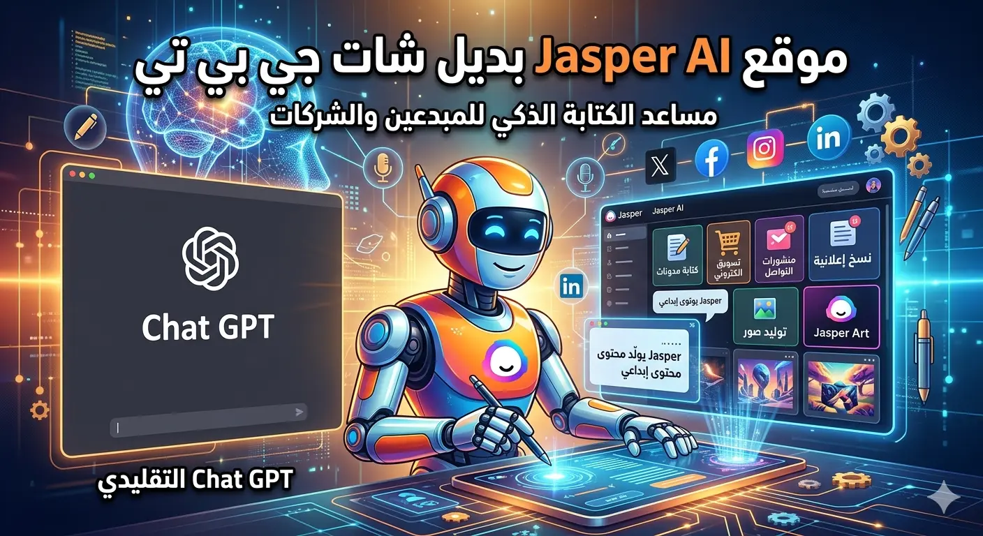 موقع Jasper AI